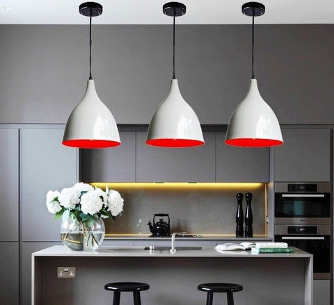 Brightlyt White Hanging Lamp for Bedroom, Kitchen, Balcony Café