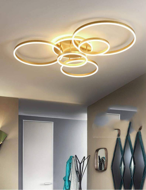 Modern Acrylic Flush Mount Ceiling Light Creative Decoration Lighting Bedroom Living Room