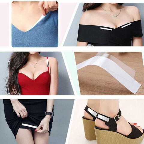 fashion tape for low cut dresses Amazon.com: GLOBEXA 150 Strips Double Sided Fashion Tape for Women,Clear Body & Dress Tape .Strong Hold, Invisible, Hypoallergenic Fabric Tape for Dresses, Tops,Necklines & Lingerie.Skin Friendly Clothing Tape : Clothing, Shoes &