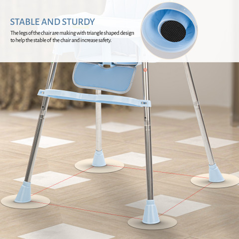 baybee in Invictus Convertible High Chair for Kids with