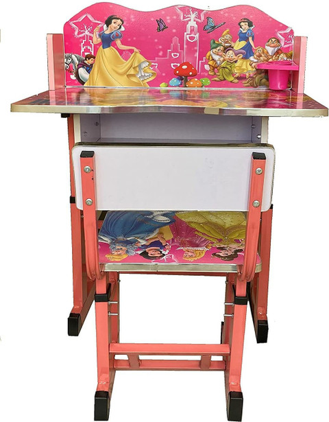 mlu Premium Cartoon Printed Height Adjustable Kids Study Table