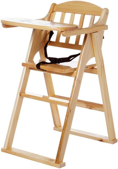 Hospitality Paulson Wooden Baby High chair with Tray for Toddlers - Main Image