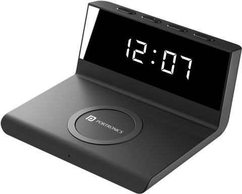 Portronics Freedom 4A Desktop Wired Wireless Charging Pad Price