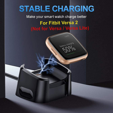 Speeqo Charger Dock Cable Compatible with Fitbit Versa 2 charging