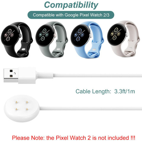 Pixel Watch Charger Cable Google Pixel Charger Google Pixel Watch - Main Image