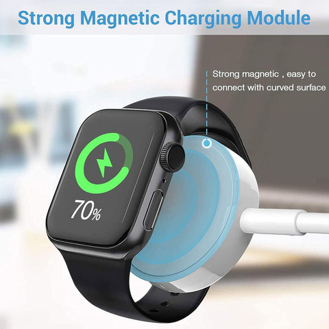 MARS Apple Watch Charger,Magnetic Charging Cable For iWatch Series