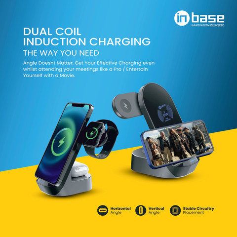 Inbase Ether WL152 15W Wireless Charger, Compatible with iphone