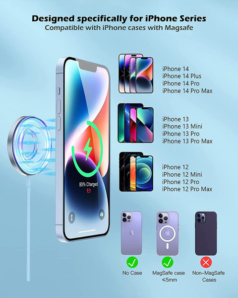 X88 Pro 20W USB C Apple Mag-safe Charger Wireless Chargers for