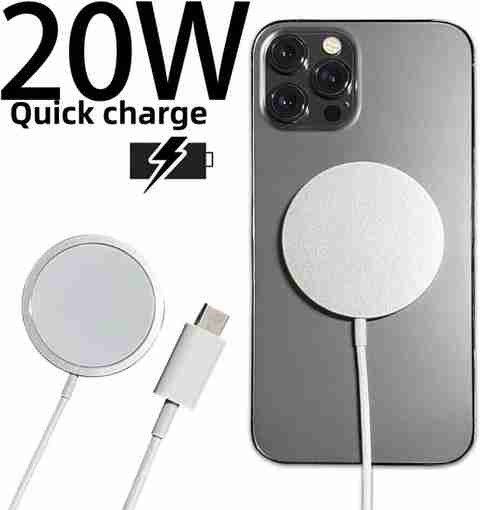 Voiture 20 W Magnetic Wireless Charger For iPh 12 Pro Max Qi 20W