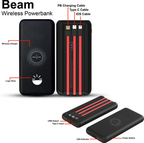 Spigen Wifi Charger Power Bank 10000 Mah Wireless Charger Pad