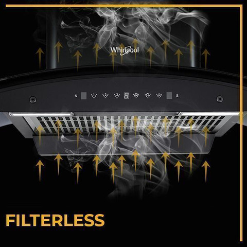 Whirlpool CGFL 904 HAC BK HOOD Auto Clean Curved Glass 90 cm| 11