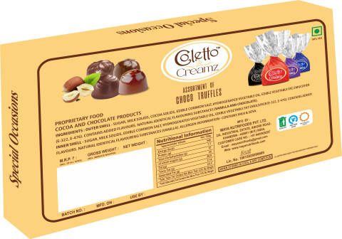 MyFruit Coletto Creamz Special Occasions Celebration Chocolate Box