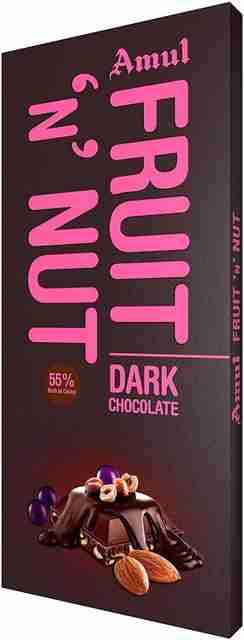 Amul Fruit & Nut Chocolate (150g)