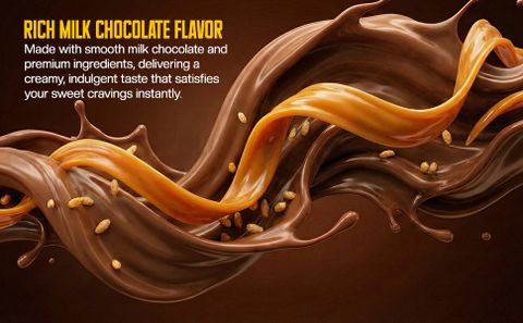BAKEMATE Snap It Milk & Choco Caramel and Cereal Center in a Milk Choco Treat Caramels Gift Pack (600 g) - Image 6