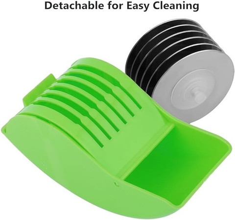 Hachoir à Herbes Manuel Avec 6 Lames Inox – Pour Oignons Verts, Menthe, Coriandre – Facile à Nettoyer, Design Détachable - 10