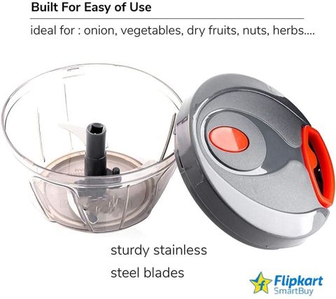 Flipkart SmartBuy Mini Handy Chopper with 3 Blades - Image 3