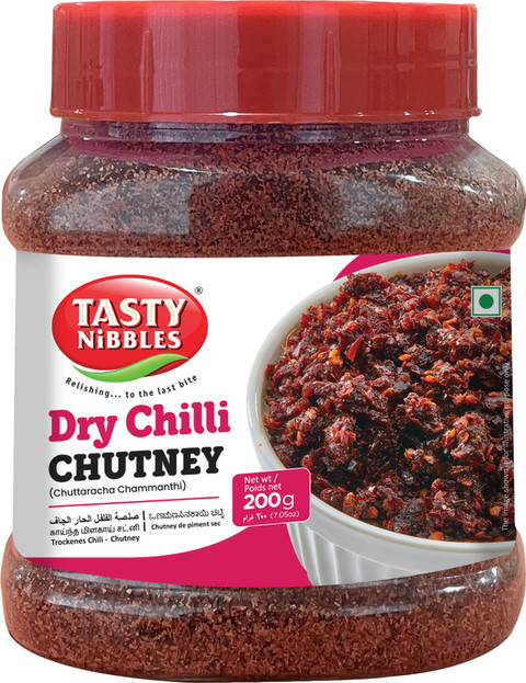 Tasty Nibbles Dry Chilli Chutney| Mulaku Chuttaracha Chammanthi
