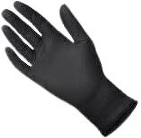 Medimed Black Nitrile Gloves Food Grade, Examination Gloves, Multipurpose  use Wet and Dry Disposable Glove Set