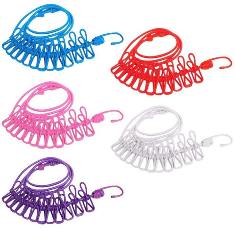 Flywind Travel Elastic Clothesline Laundry Line Camping Clothes