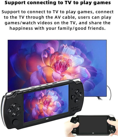 UNIQIDEAS PSP 2026 Handheld Game Console with 1000+ Games