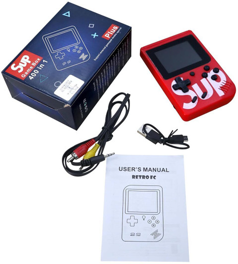 CHG Rechargeable Pocket Video Game for Kids SUP 400 in 1 Retro