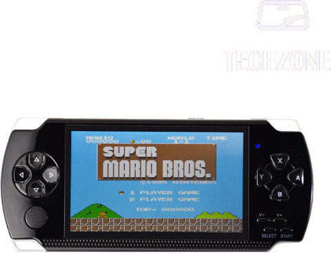 TECHZONE 32 Bit PSP Video Game with Super Mario, Taken-3 and Many
