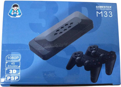 DXP M33 Game Stick Console Dual Wireless Gamepad, 64 GB with
