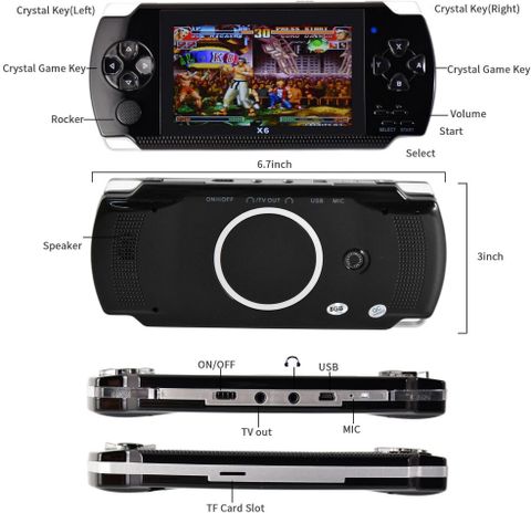 Pelupa PSP Video Game Pokemon, Super Mario, Tekken 3 and Many More