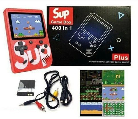 SUP 400 in Games Retro Game Box Console Handheld portable game