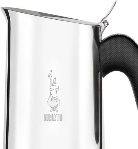 Bialetti New Venus Induction Moka pot, 18/10 steel; Suitable for