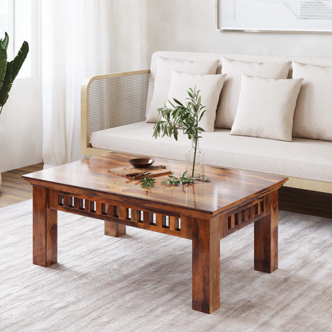 Coffee Table Allie Wood Sheesham Allie Wood Milan Square Sheesham