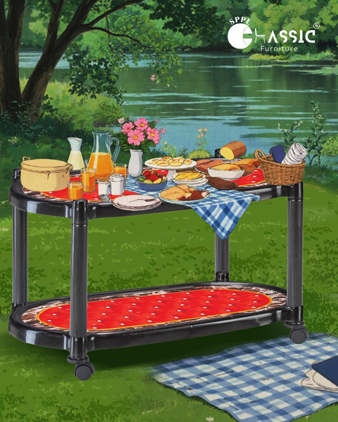Classic Furniture 6G Royal Plastic Coffee Table/ Centre Table With