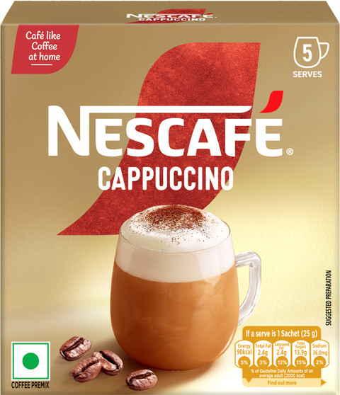 Nescafe Cappuccino Premix Instant Coffee Price in India Buy