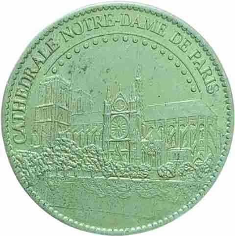 MEDAL FRANCE 850 Ans Years Notre Dame De Paris 2013 Via Viatores Quaerit Ef*** $21.00