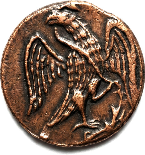 Pure Copper Eagle Coin 純銅 イーグル American Eagle Copper Round