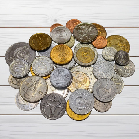 Special Minds Store 10 Different World Coins Mixed Lot Collectible