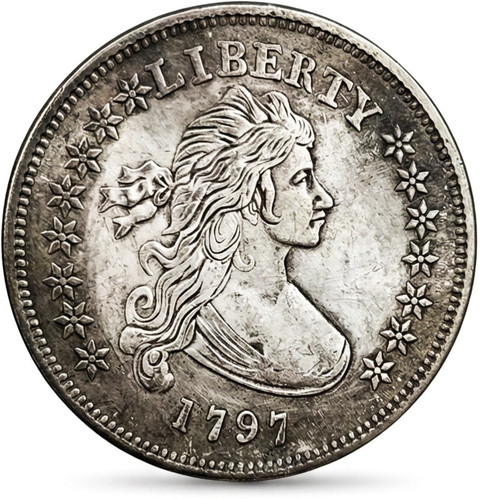 TryOnline Big 1 Dollar 1797 LIBERTY - United State of America old