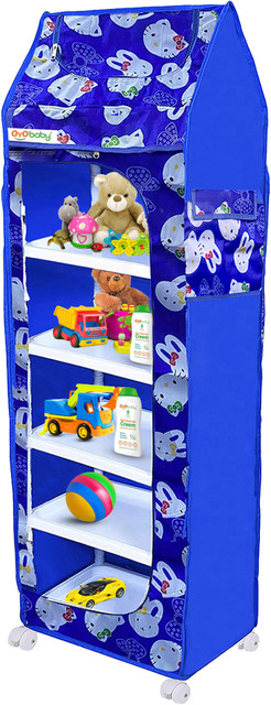 Low Price Baby Almirah Price Buy BUMTUM Baby Multipurpose Shelves Durable Foldable Wardrobe