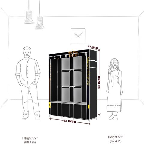 SHOEVAULT PP Collapsible Wardrobe Price in India - Buy SHOEVAULT PP ...
