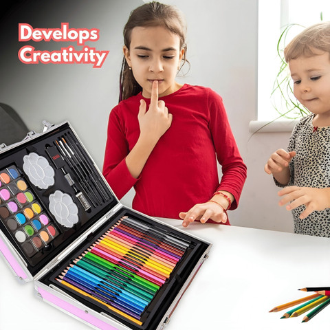 Flipkart.com | NUVIO All-in-One 145 Pcs Art Kit with Case