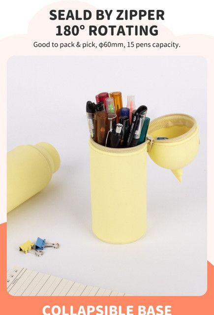 Frog Acrylic Pen Holder - Cute Kawaii Desktop Organizer For Office & School