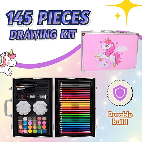 Flipkart.com | NUVIO All-in-One 145 Pcs Art Kit with Case