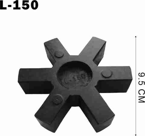 loppy☆ Implemental Flexible Rubber Spider Insert Fits L-Jaw Coupling (L