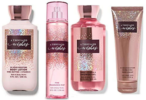 A Thousand Wishes/Into the nightボディケアセット Bath & Body Works A Thousand Wishes Travel Gift Set for Mothers