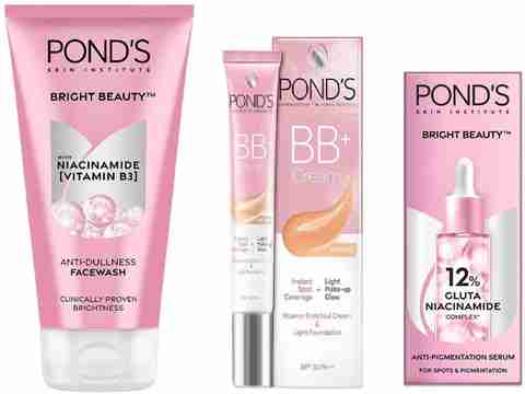 POND's Bright Beauty Face Care Combo (BB Cream 18g + Face Wash