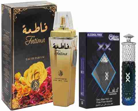 AL FAKHR Fatima Perfume 100ml & xx Attar 6ml Price in India - Buy