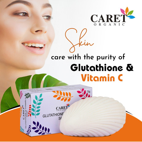onion glutathione Caret Organic Glutathione & Vitamin C soap And Onion Seed Hair Oil