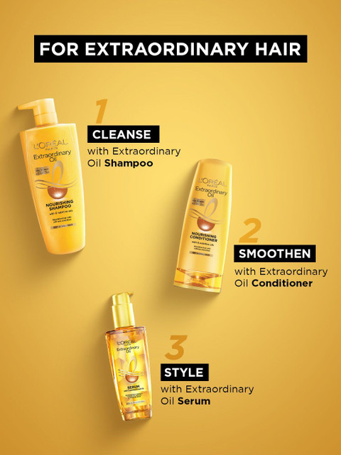 L'Oréal Paris Extraordinary Oil Shampoo (340 ml) Conditioner