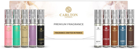 CARLTON LONDON Luxury Women Perfume For Trial Pack of x 10ml