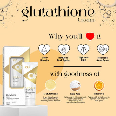 Co Luxury Glutathione Skin Brightening Combo Kit | Glutathione Facewash,  Glutathione Tablet, Glutathione Cream & Glutathione Soap | Price in India -  Buy Co Luxury Glutathione Skin Brightening Combo Kit